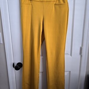 New York & Company Yellow Pants